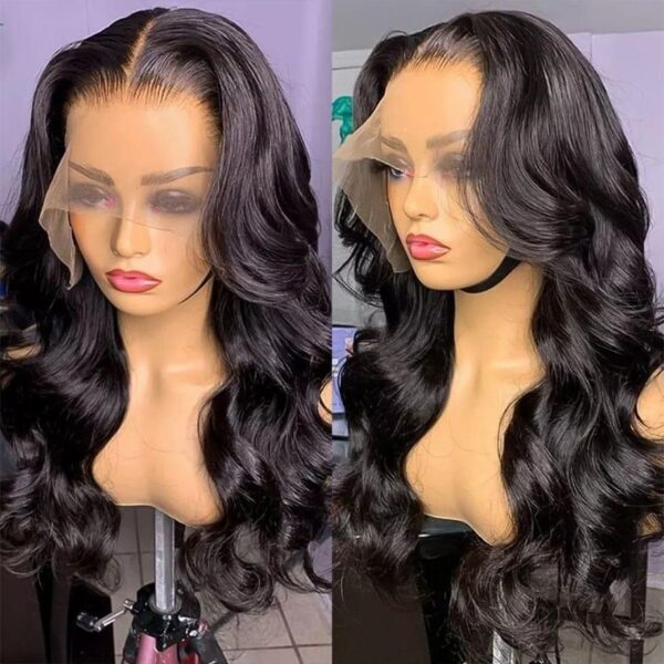 Wave Lace Front Wig Brazilian Pre Plucked Human Hair Wigs - Image 11