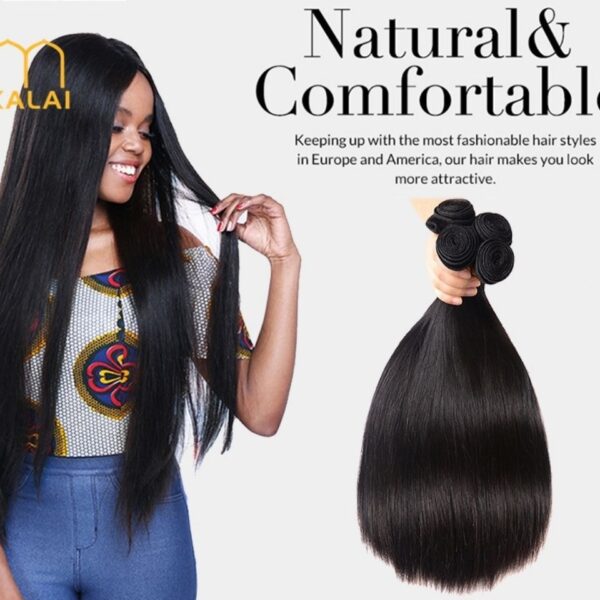 10A Brazilian Human Virgin Hair 100g Straight Hair Bundles