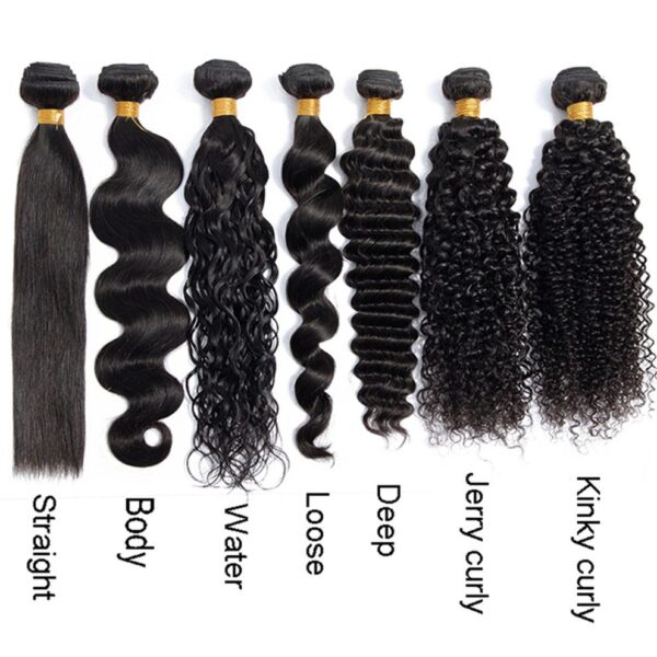 Brazilian real hair 9A natural color hair curtain body wave Remy Human Hair bundles - Image 3