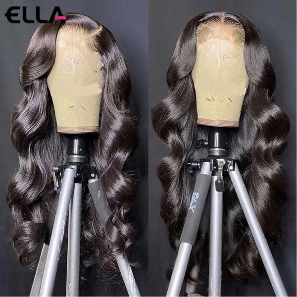 13*4 full frontal wig body wave fashion human hair wig - Image 9