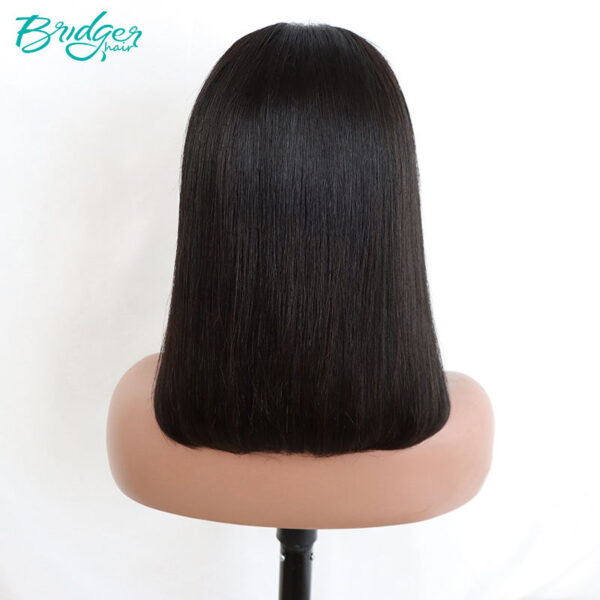 12A 4 * 4 Closure wire Bone straight Bob wigs headset - Image 13